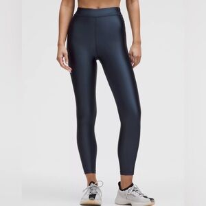 NWT LULULEMON Satin Shine High-Rise Tights 25” - Club Blue 14